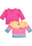 Mee Mee Girls Pack Of 2 TopMulti Color Pink